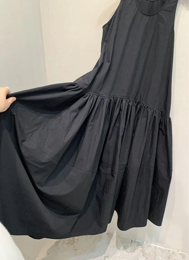 ETRE tokyo ランタンヘムギャザータンクワンピース SNAP SAE │ ETRE TOKYO official online store(エトレトウキョウ)