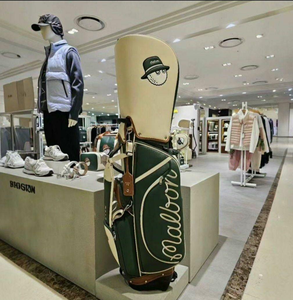 マルボンゴルフ キャディバッグ ボールバッグ スタンド式 グリーン MALBON マルボンゴルフ キャディバッグ ボールバッグ スタンド式 グリーン MALBON