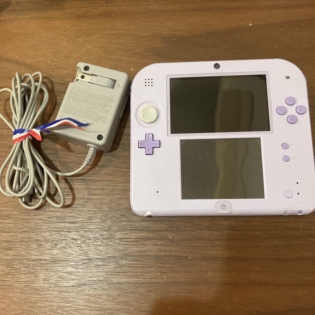 Nintendo 2DS パープル 【SDカードたし・初期化済