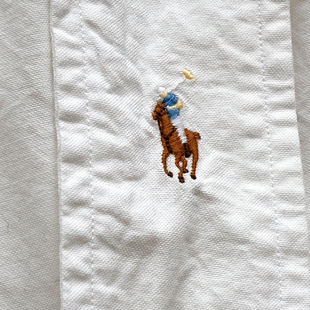 ポロラルフローレン ボウタイ シャツ 長袖 ホース ロゴ刺繍