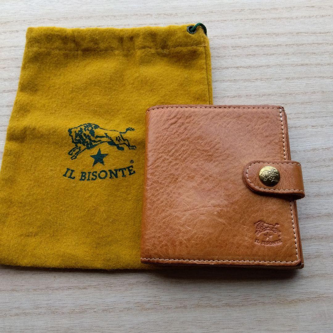 ☆本日限りIL BISONTEイルビゾンデ 二つ折 り財布