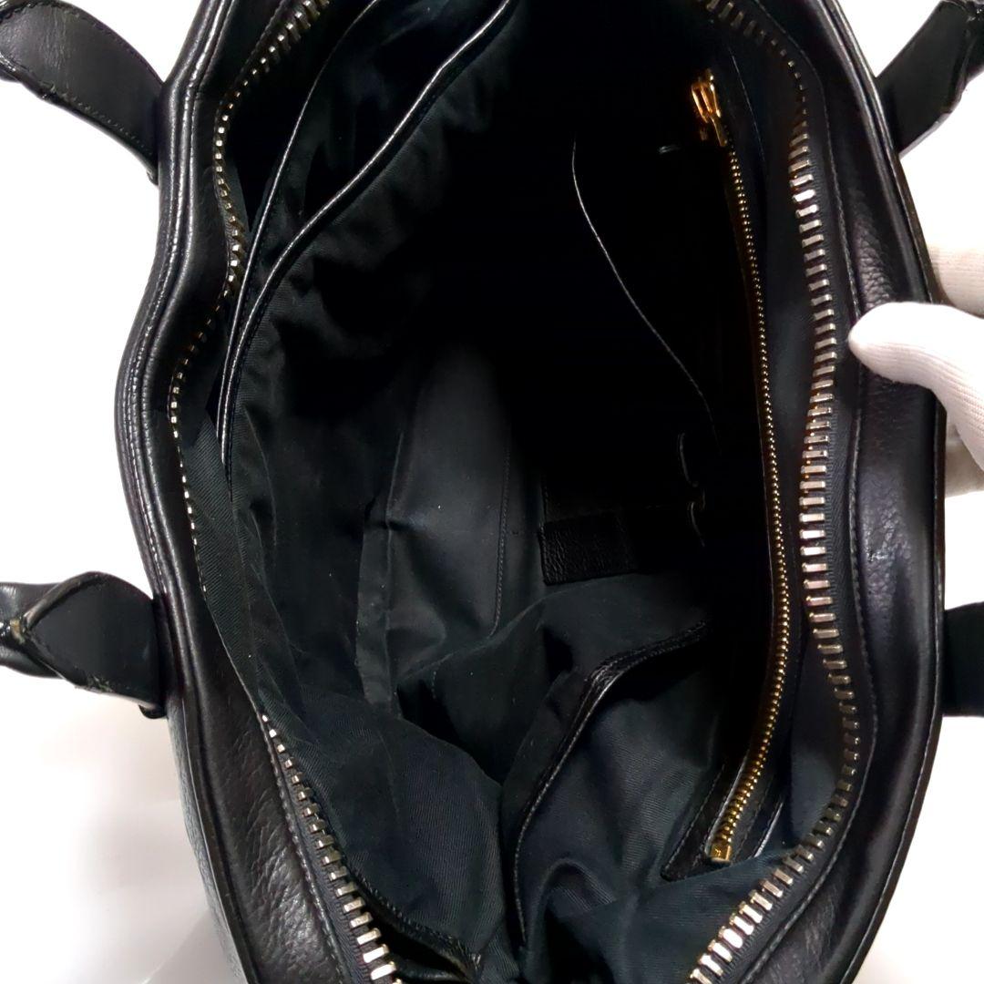 ✨トムフォード✨ビジネスバッグ BUCKLEY グレインカーフ ブラック