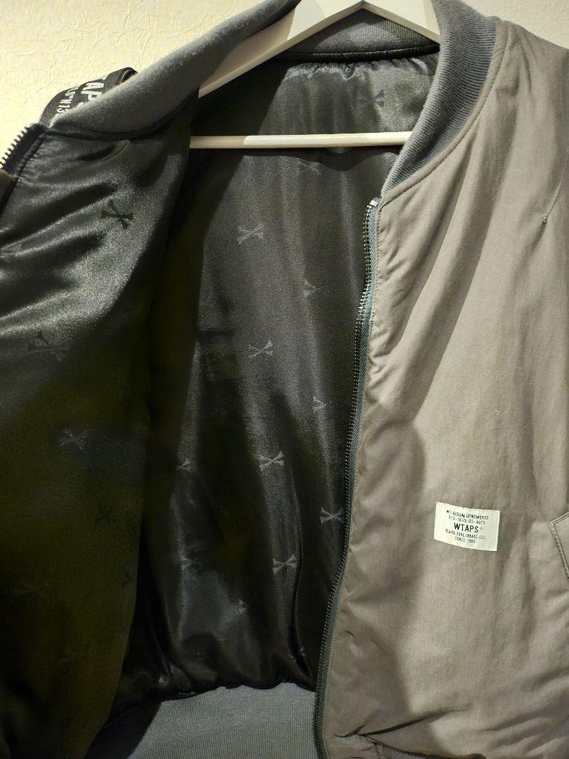 WTAPS 23AW ダブルフェイス ボーンMA1 新作ジャケット WTAPS 23AW ダブルフェイス ボーンMA1 新作ジャケット