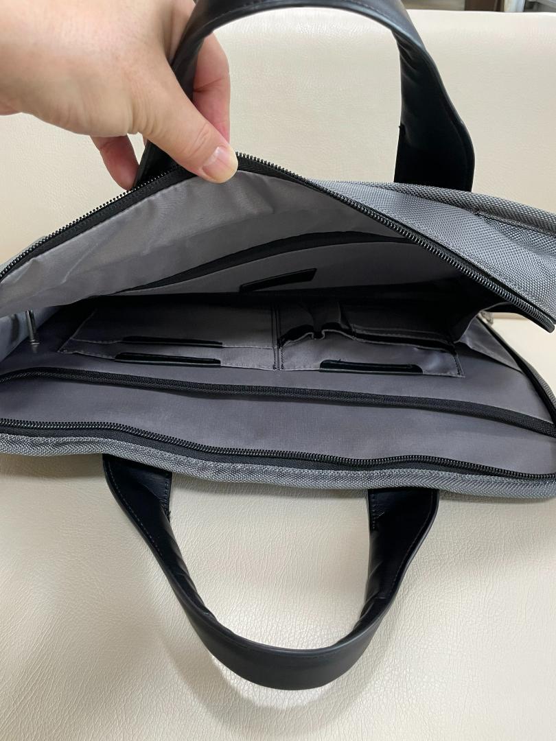 【更に値下げ】【ほぼ新品】TUMI　ブリーフケース　グレー