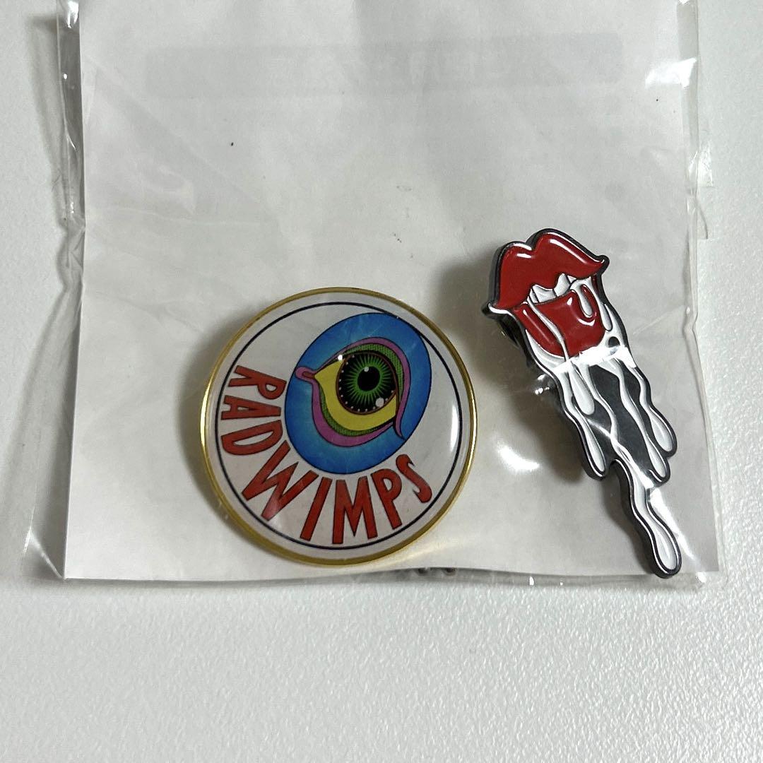 限定2024個！ ワールドシリーズ ピンバッジ 新品 RADWIMPS ワールドツアー 2024 ピンバッジ ピンズ2個セット