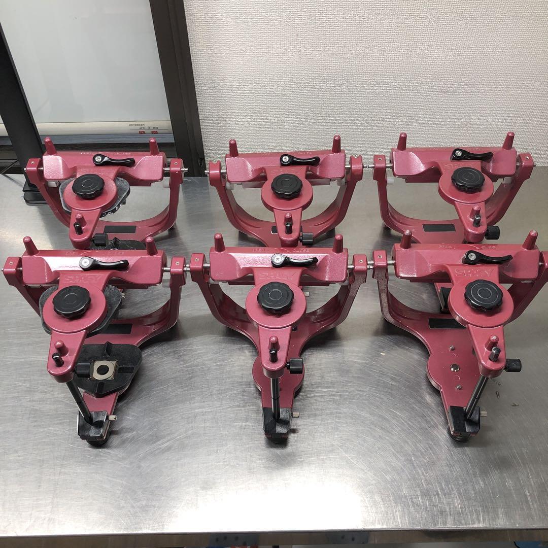 歯科技工　咬合器　6個 歯科技工スペイシー咬合器6個セット
