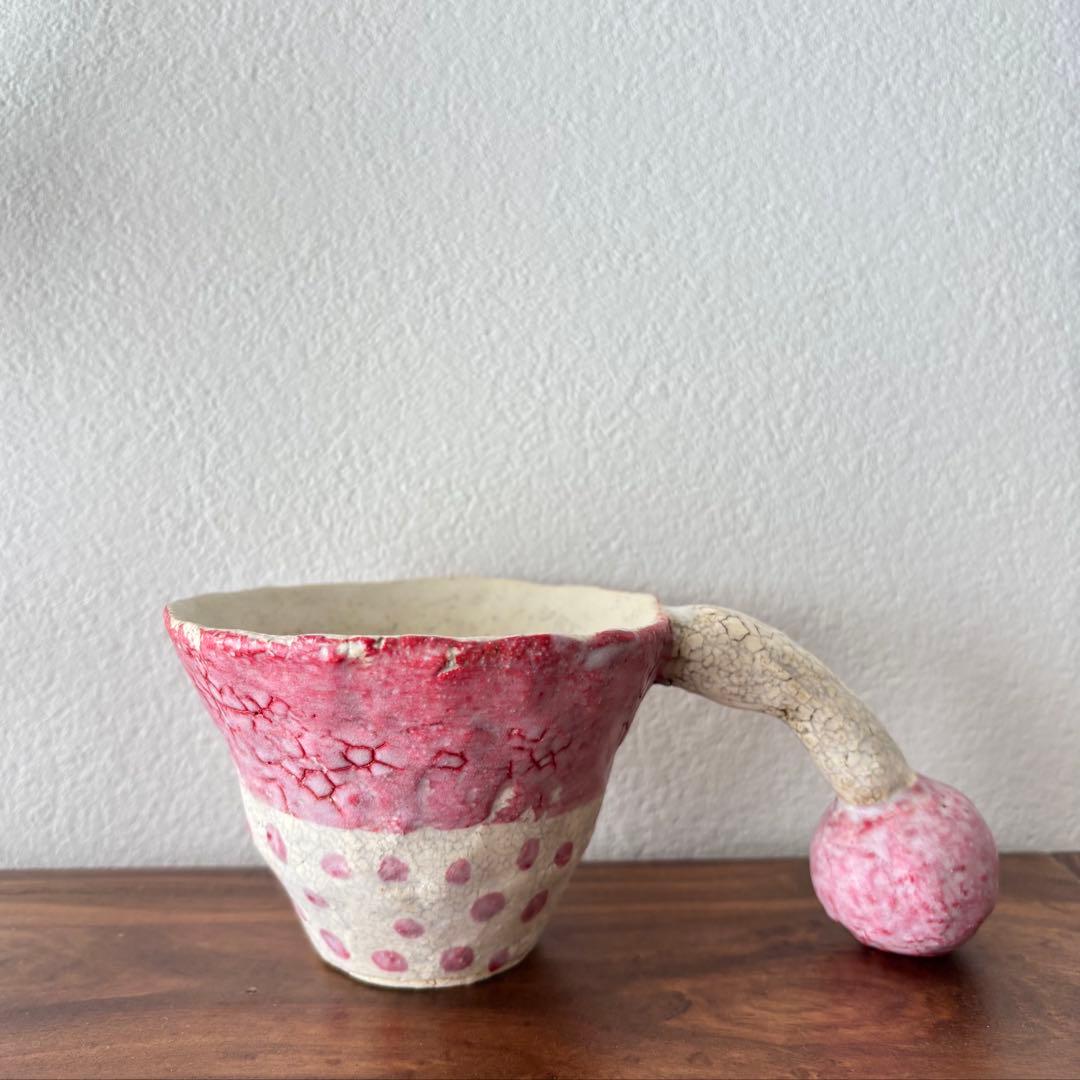 水玉研究所さん コップ