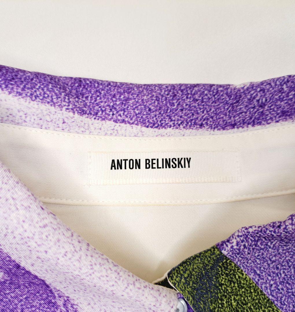 ANTON BELINSKIY グラフィックプルオーバーシャツ M 良好品