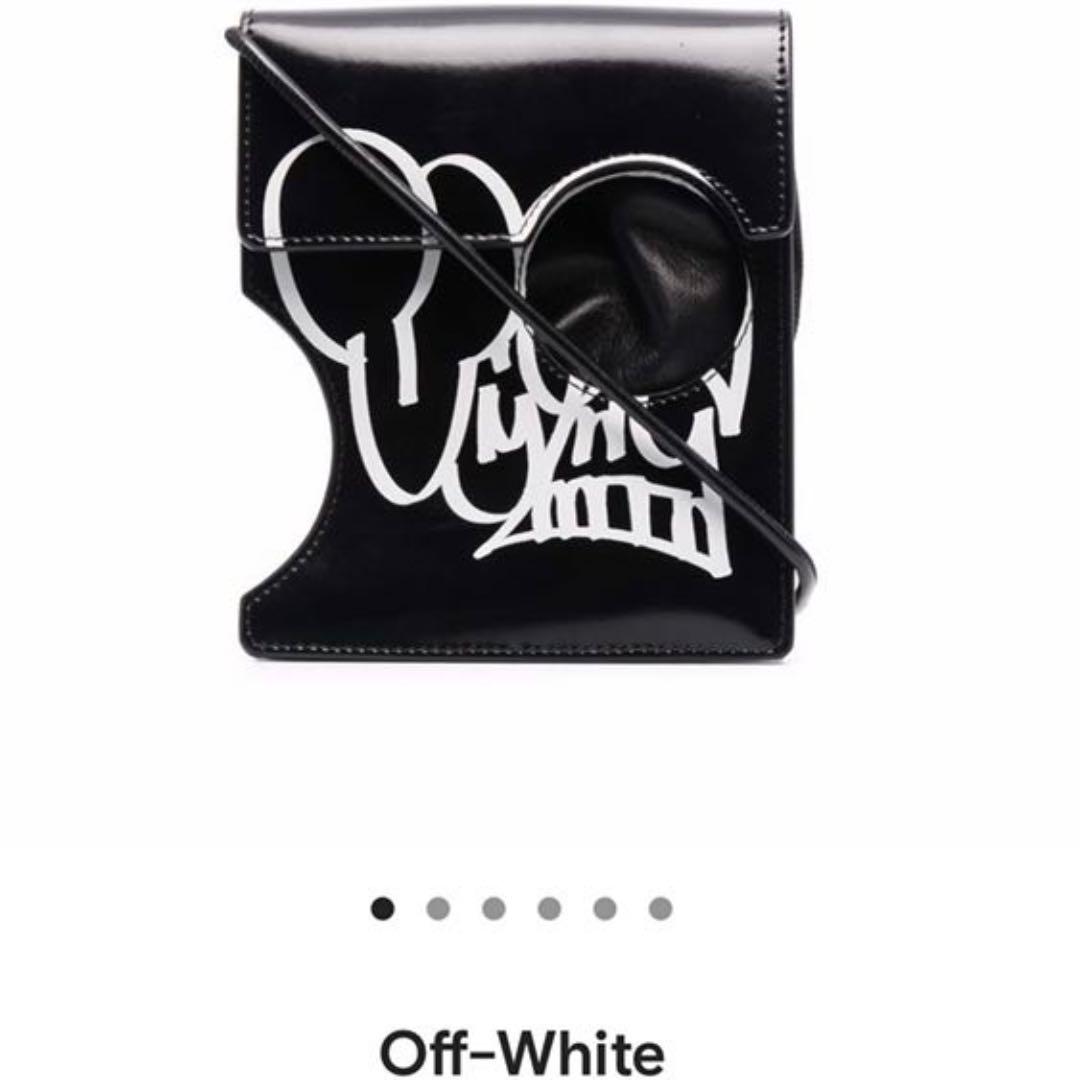 off white katsu meteor レザーショルダーバック