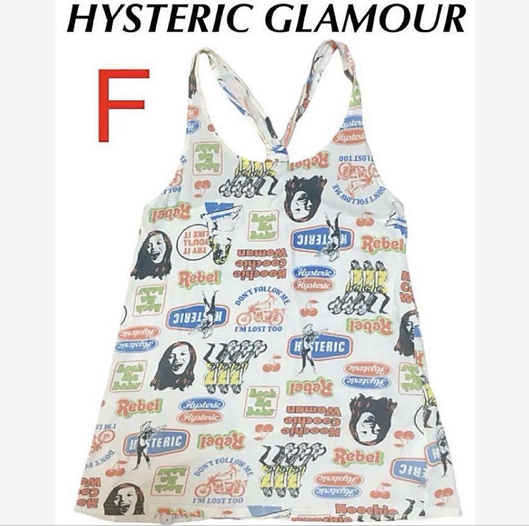 【雰囲気抜群❗️】HYSTERIC GLAMOUR ベティページ 総柄 チュニック 雰囲気抜群❗️】HYSTERIC GLAMOUR ベティページ 総柄 チュニック