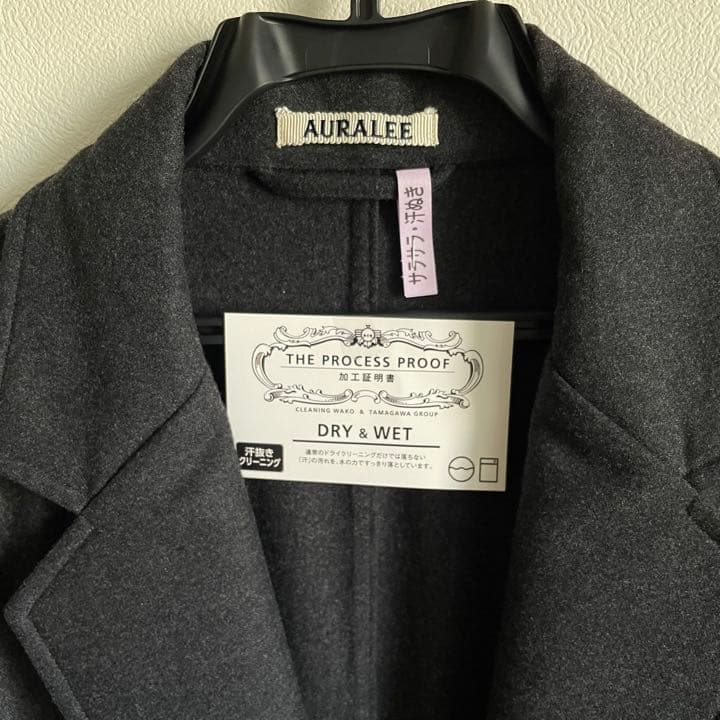 美品)AURALEE オーラリー フランネルジャケット サイズ3 | beia.com.do