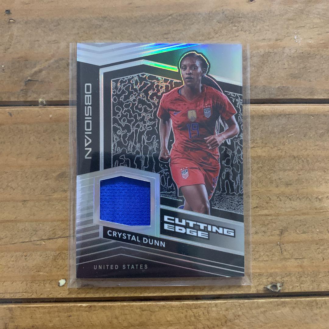 panini obsidian soccer クリスタル・ダン ジャージ カード