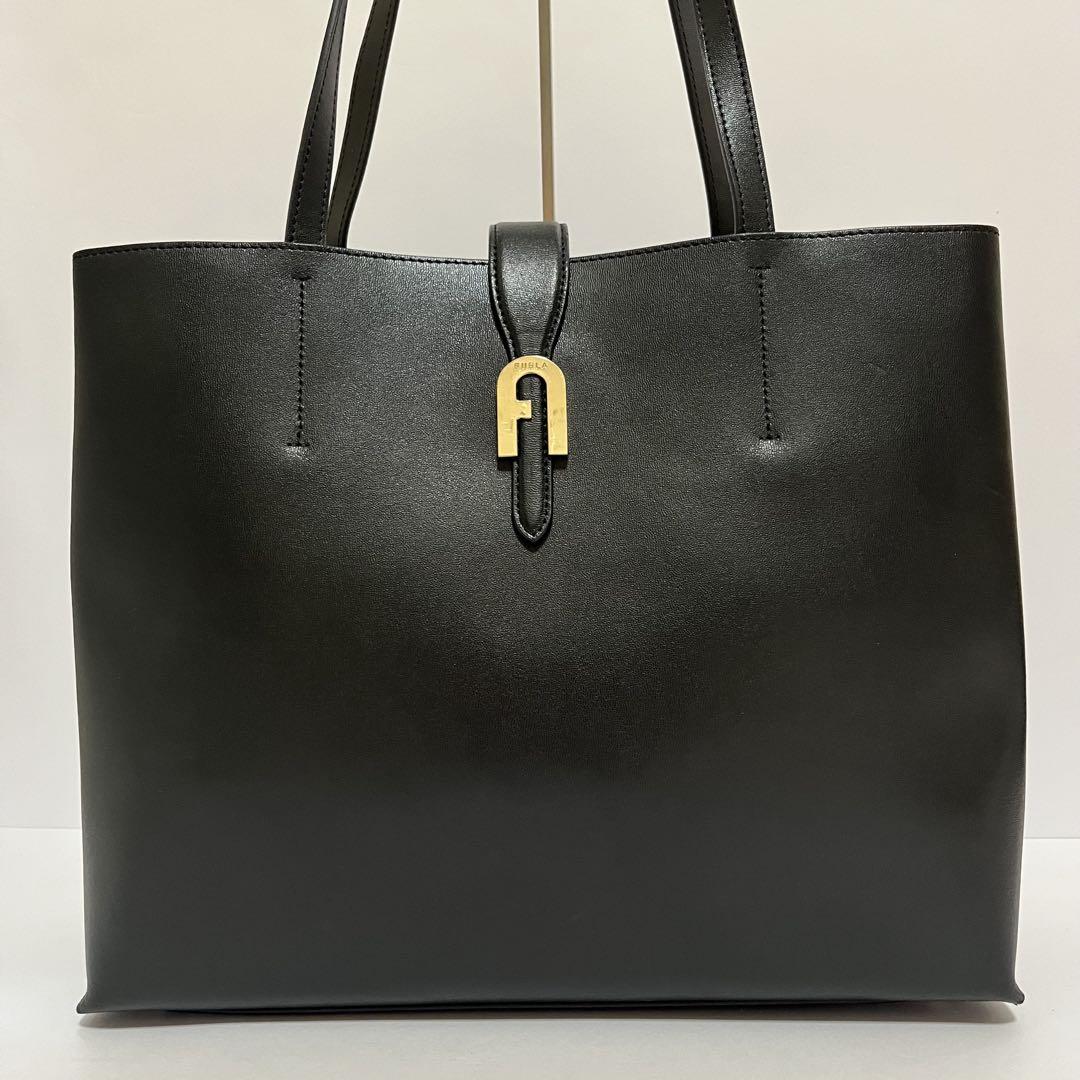 極美品✨フルラ ソフィア トートバッグ 現行ロゴ A4可 通勤通学