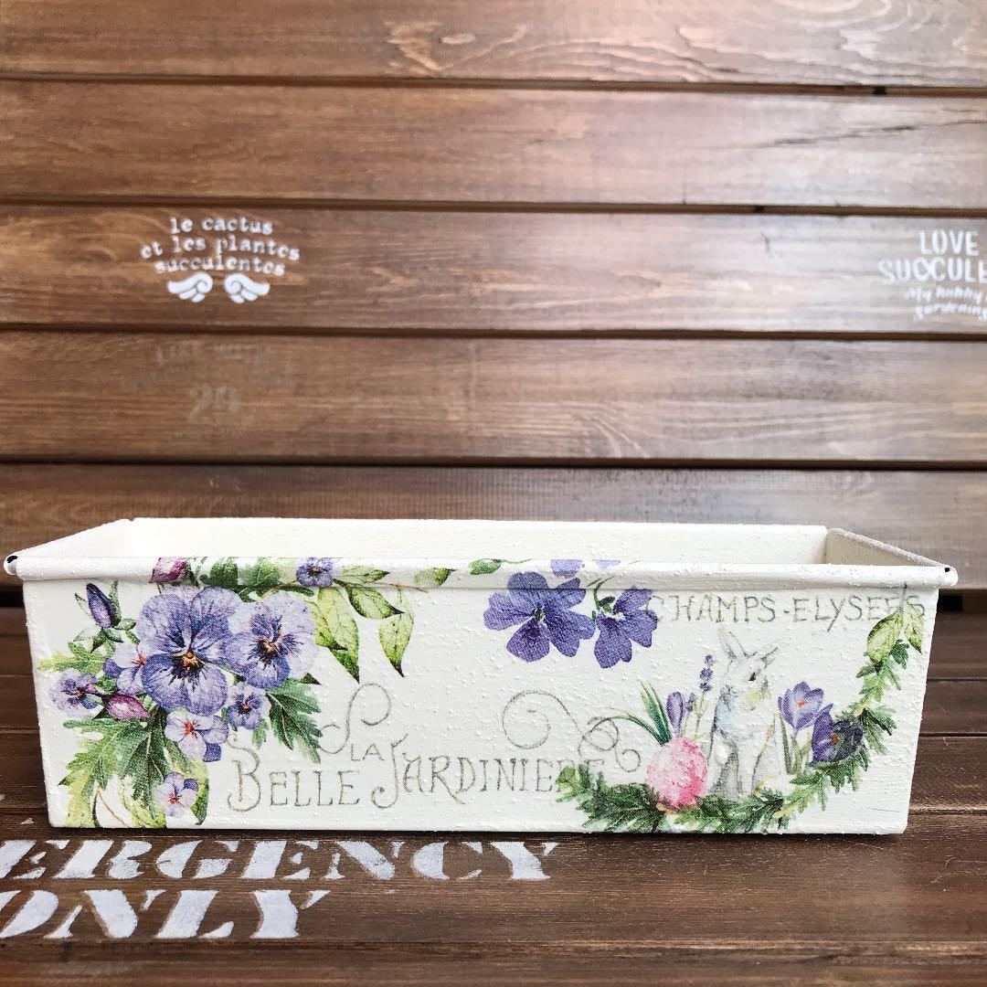 アンティーク風 パウンドケーキ型 リメイク缶 (小) - 通販 - toptelha