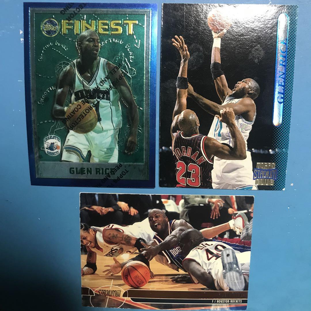 NBA グレンライスFINEST PROTECTORカード、ジョーダン1対1