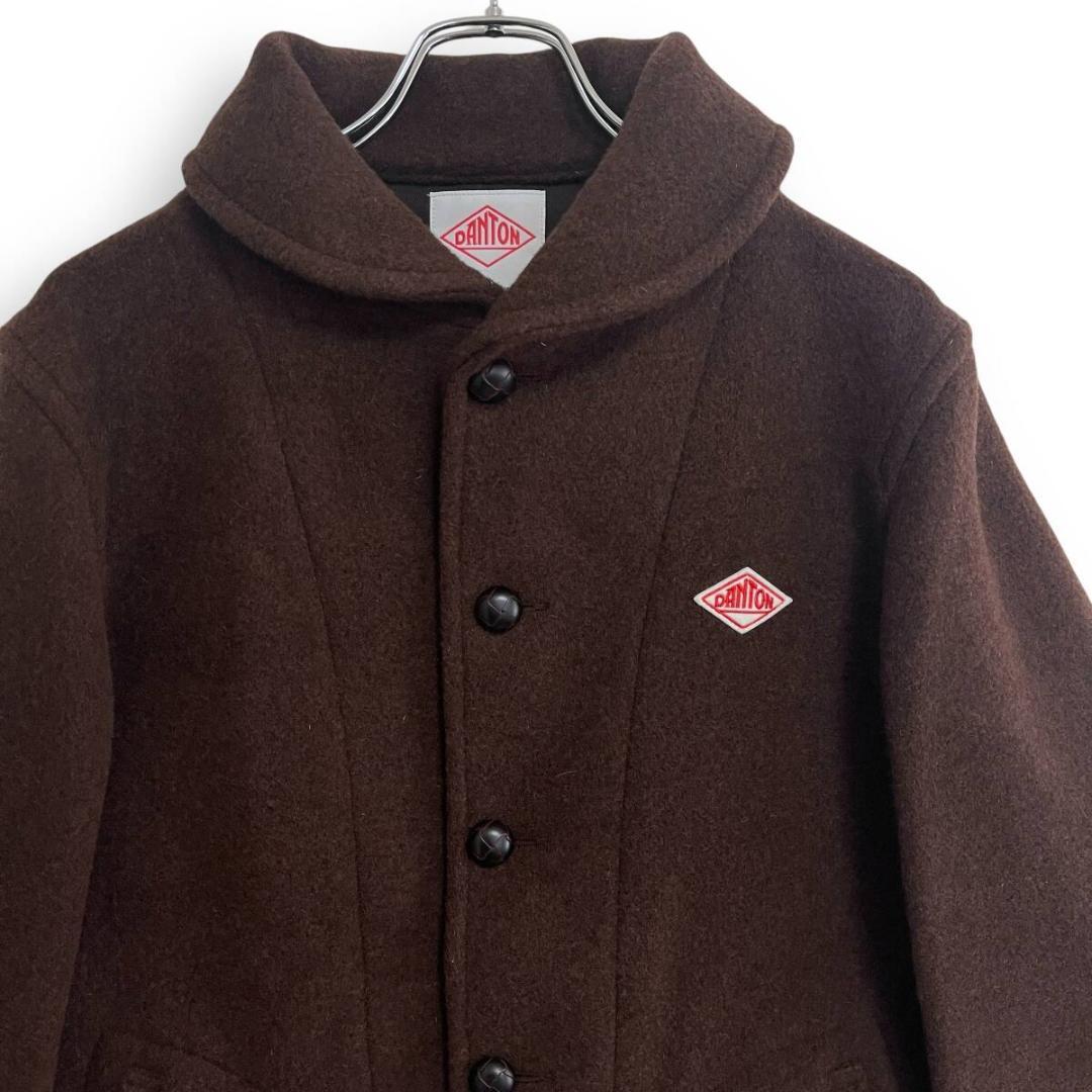 DANTON ダントン ウールモッサ シングル コート ジャケット 40