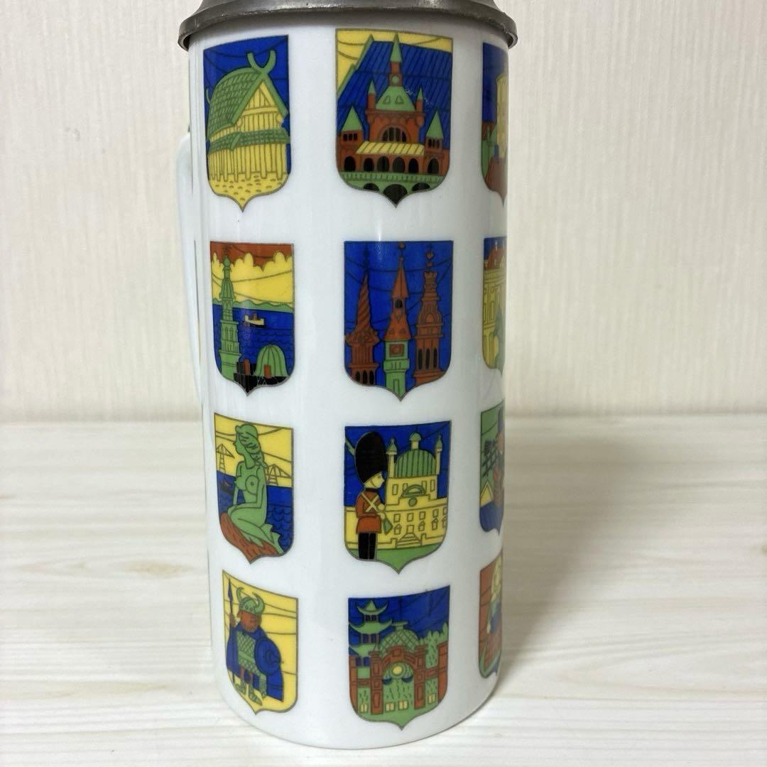 柳原良平「SKAL SUNTORY BEER 」深川製／蓋つきビアジョッキ 柳原良平「SKAL SUNTORY BEER 」深川製／蓋つきビアジョッキ
