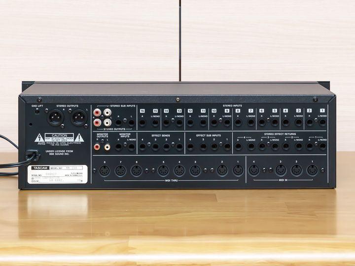 【動作良好】TASCAM MM-200 アナログミキサー ステレオ8チャンネル