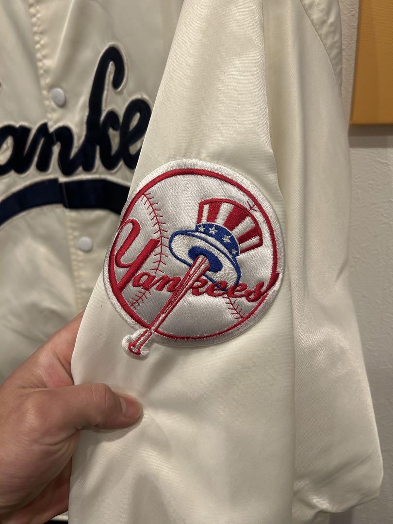 MAJESTIC マジェスティック YANKEES スタジャン ホワイト