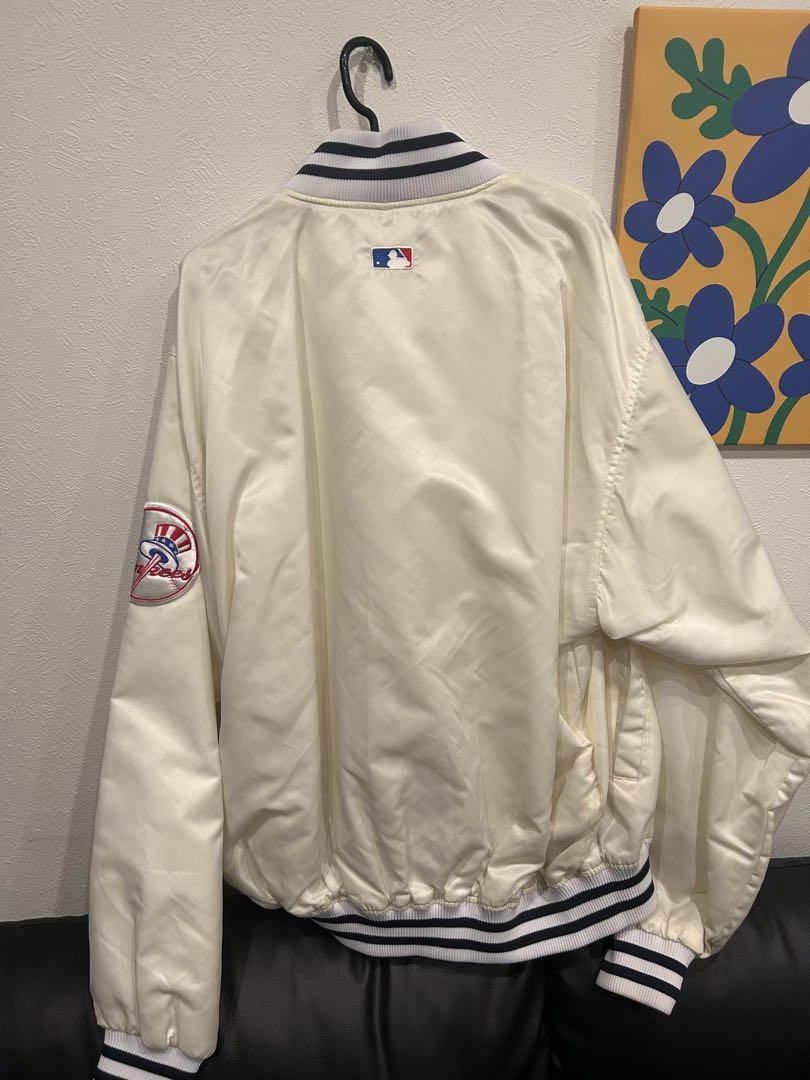 MAJESTIC マジェスティック YANKEES スタジャン ホワイト