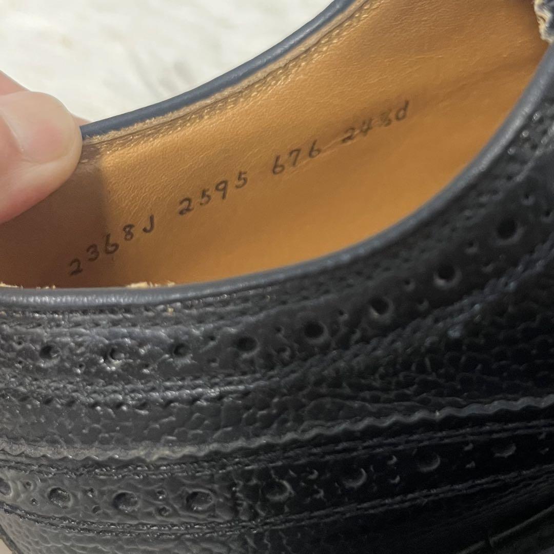 【美品】REGAL ウィングチップ　24.5㎝ シボ加工　676