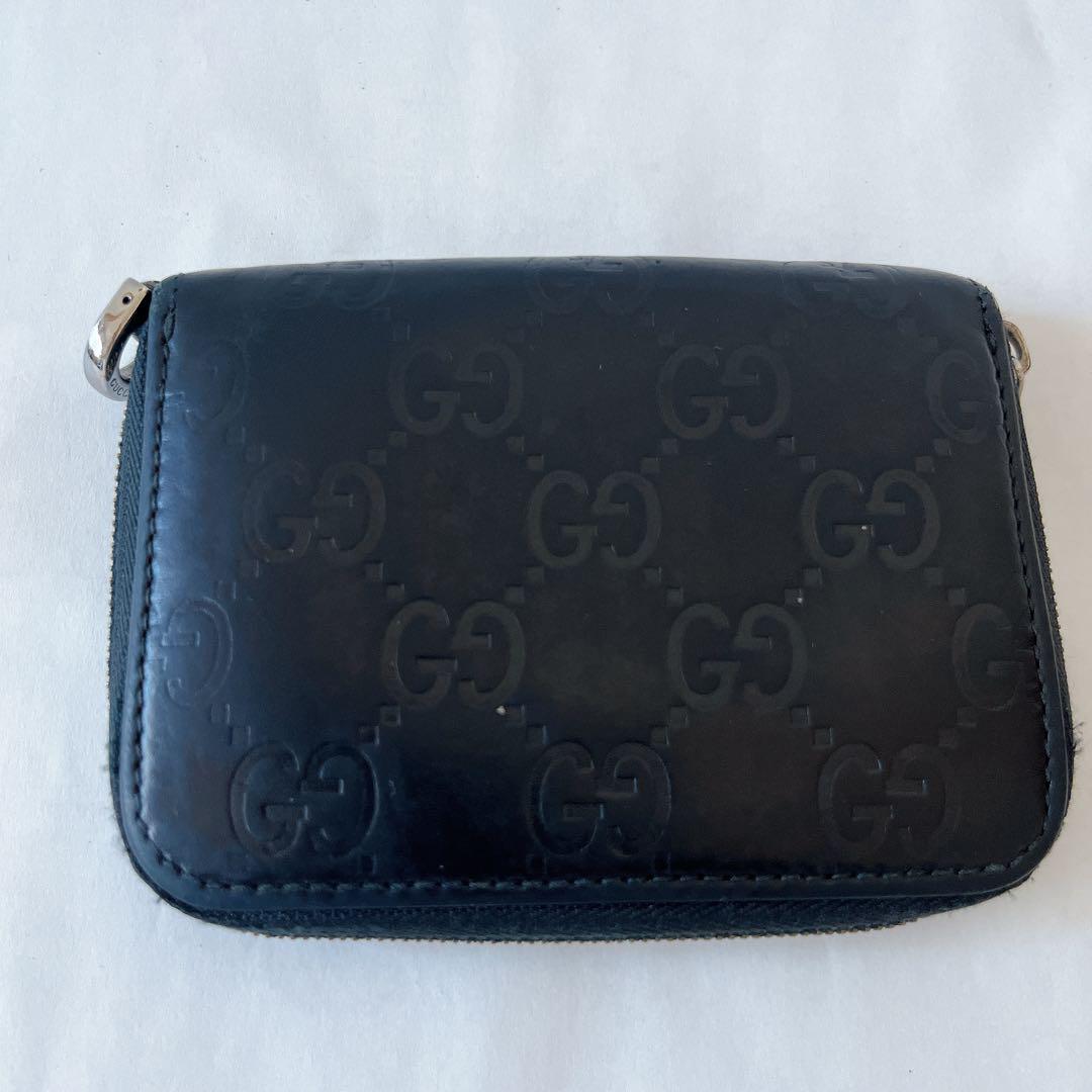 GUCCI✨定価6万 正規品✨グッチ コインケース GGレザー ブラック セール】グッチ GUCCI コインケース 544476 BMJ1N 1000