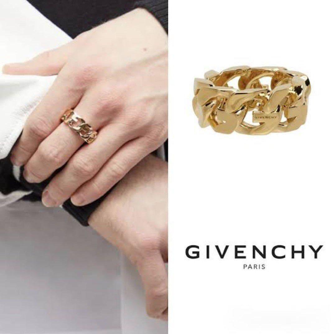 ゴールドカラー! GIVENCHY ジバンシィ リング オシャレ☘