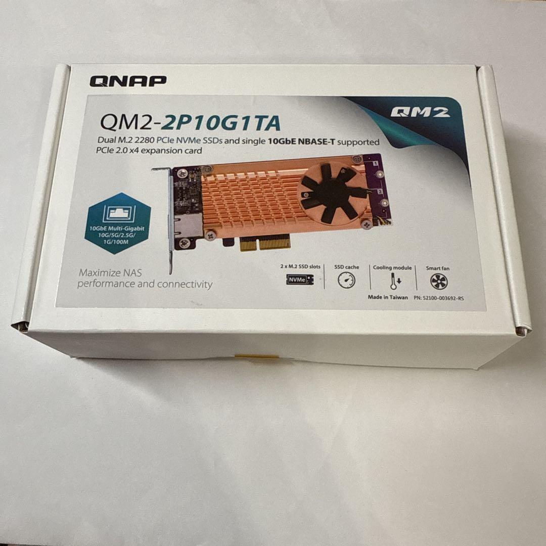 拡張カード QNAP QM2-2P10G1T