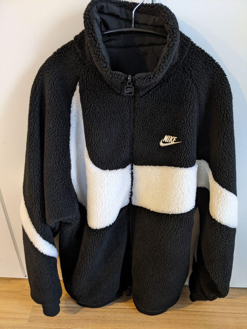 NIKE ビッグスウッシュ ボア ジャケット　Ｌサイズ 楽天市場】NIKE ナイキ ジャケット サイズ:L 海外限定 ビッグ