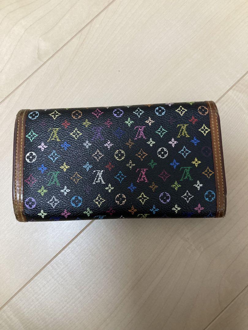 未使用】ルイヴィトン モノグラムマルチカラー長財布
