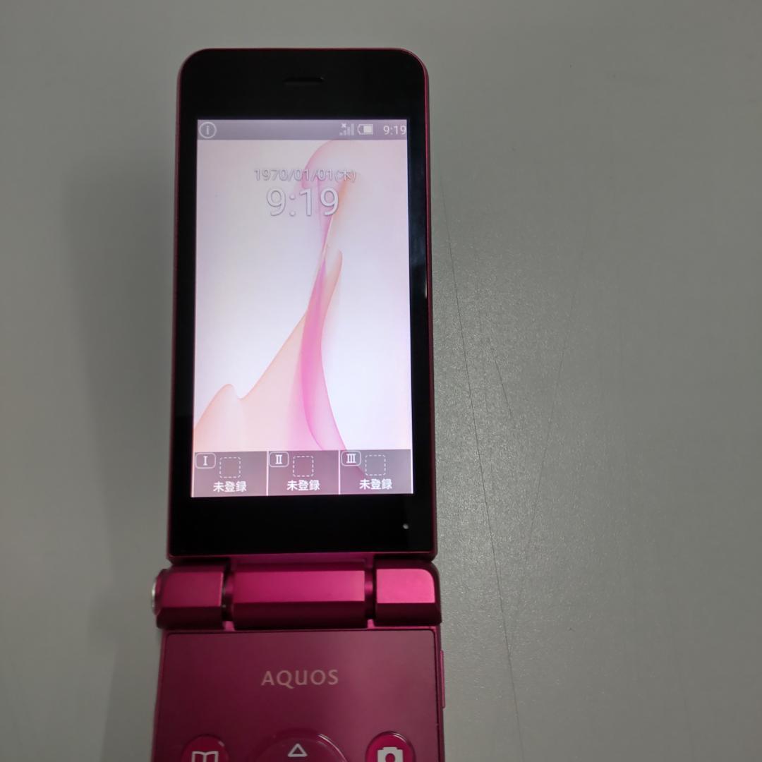 【未使用に近い】ガラホ SHARP AQUOS SH-N01 SIMフリー SHARP - 【未使用に近い】ガラホ SHARP AQUOS SH-N01 SIMフリー
