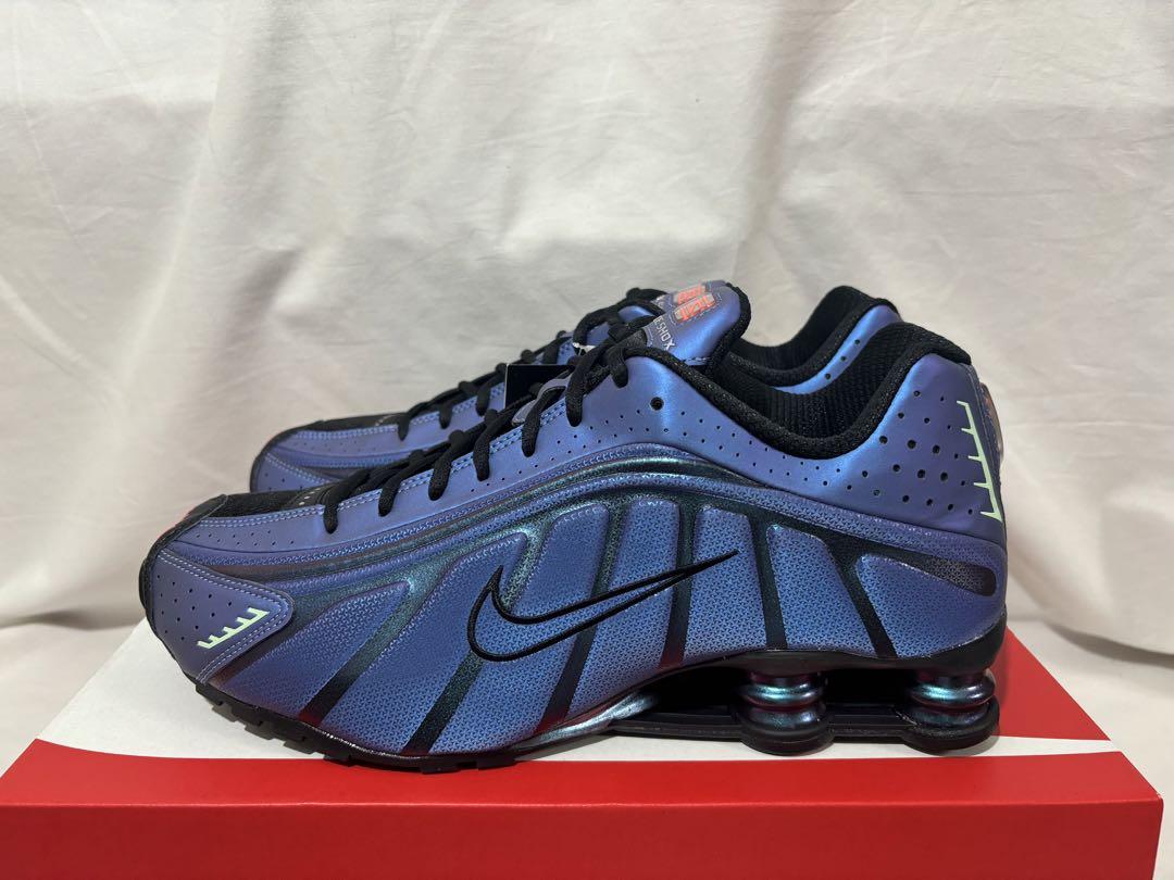 nike shox r4 metallic silver 29 ショックス