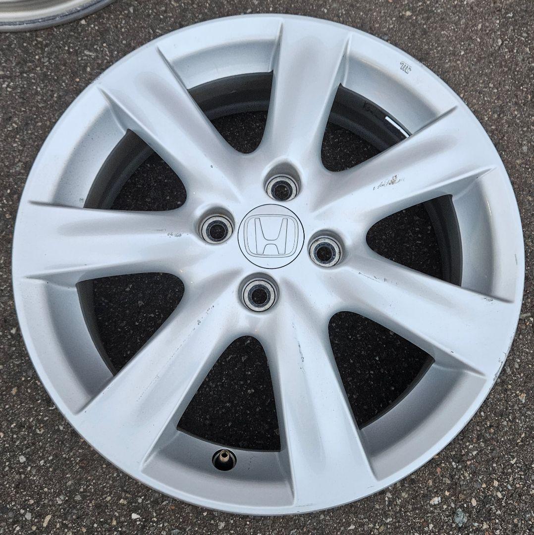 ホンダ インサイト純正16インチアルミ シルバー ENKEI製 16×6J+53 ホンダ インサイト純正16インチアルミ シルバー ENKEI製 16×6J+53