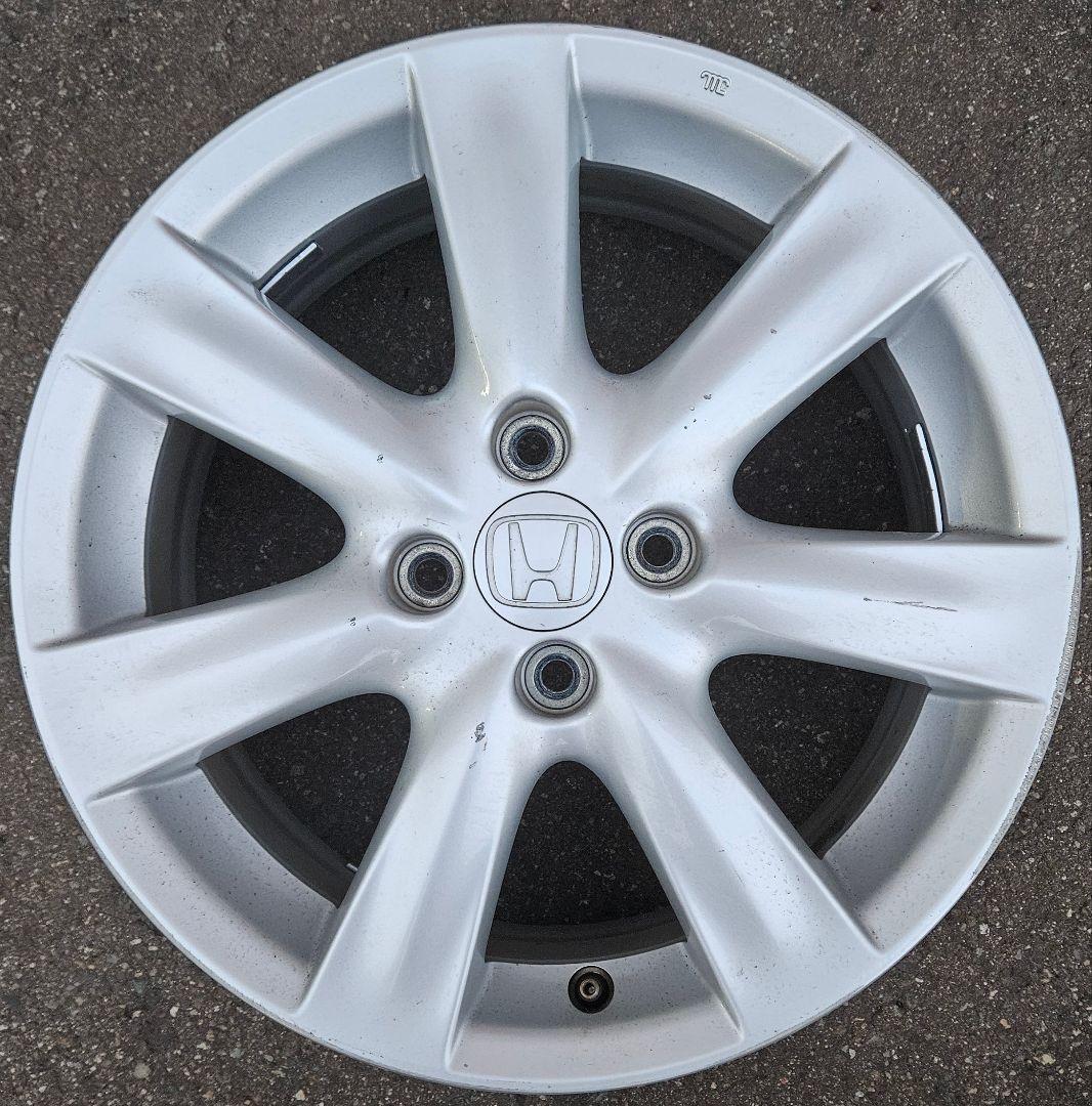 ホンダ インサイト純正16インチアルミ シルバー ENKEI製 16×6J+53 ホンダ インサイト純正16インチアルミ シルバー ENKEI製 16×6J+53