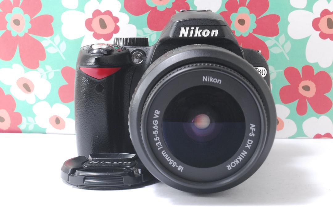 ❤初心者お勧め❤Nikon D60❤小さい軽るい簡単綺麗❤届いてすぐ