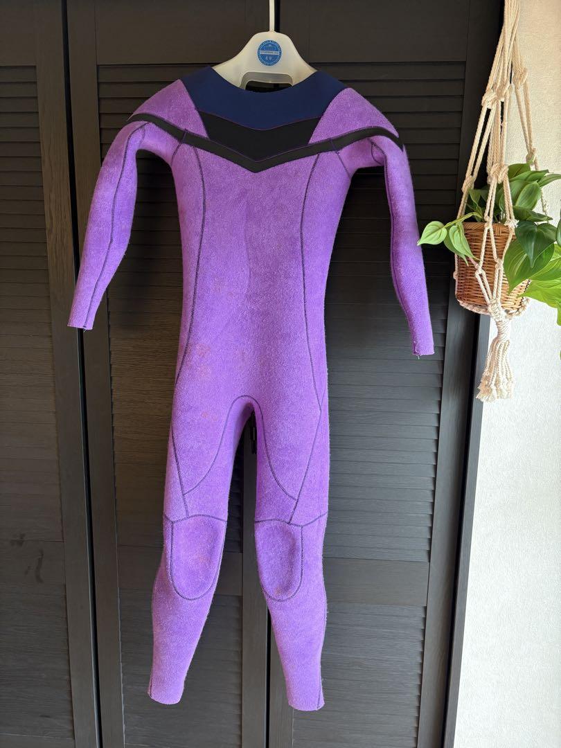 【美品】ウェットスーツ セミドライ フルスーツ メンズ ブラック ノーティスワン