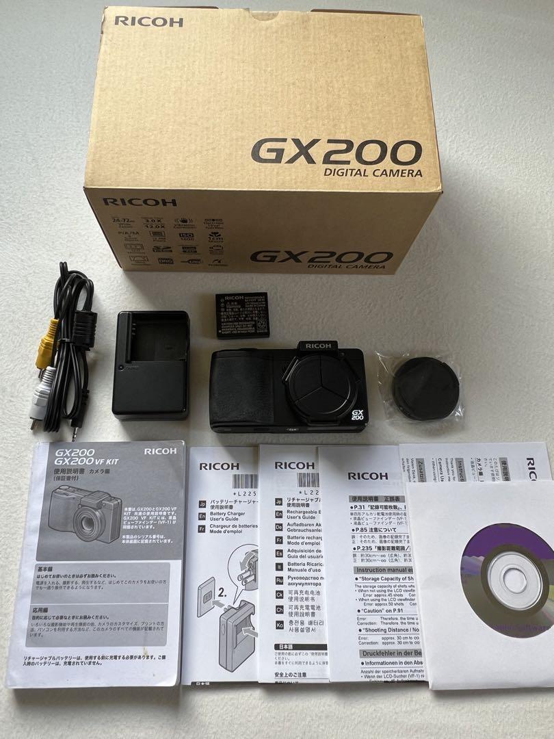 RICOH GX200 デジタルカメラ