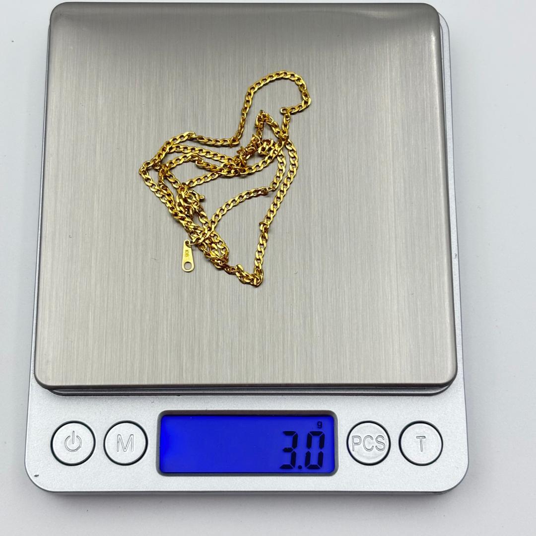 極美品✨K18ゴールド ネックレス 3.0g 45cm
