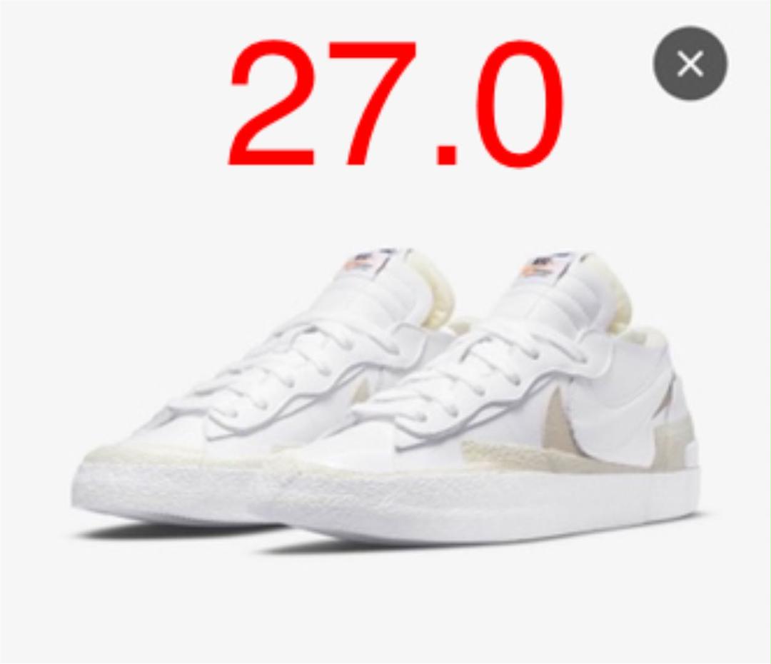sacai×NIKE BlazerLow