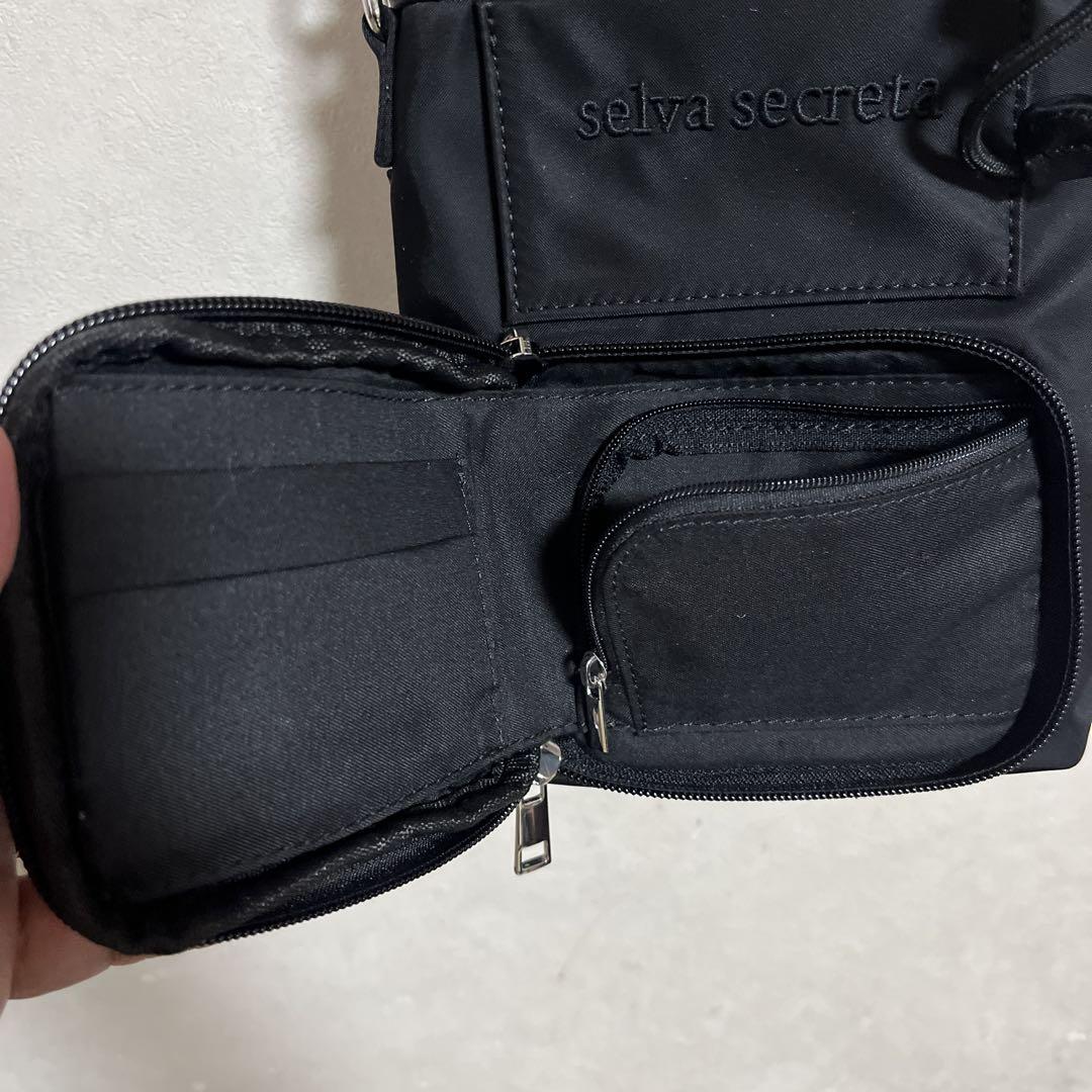 セルバセクレタ 巾着 スマホショルダー バッグ スマホポーチ