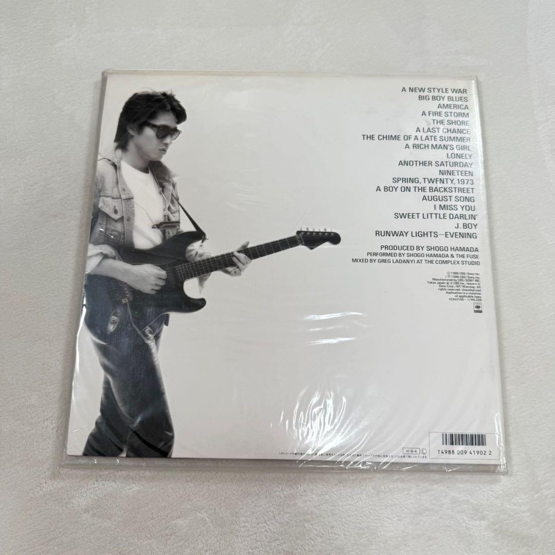 中古LP】【2枚組】Shōgo Hamada=浜田省吾 /「J.BOY」 - メルカリ