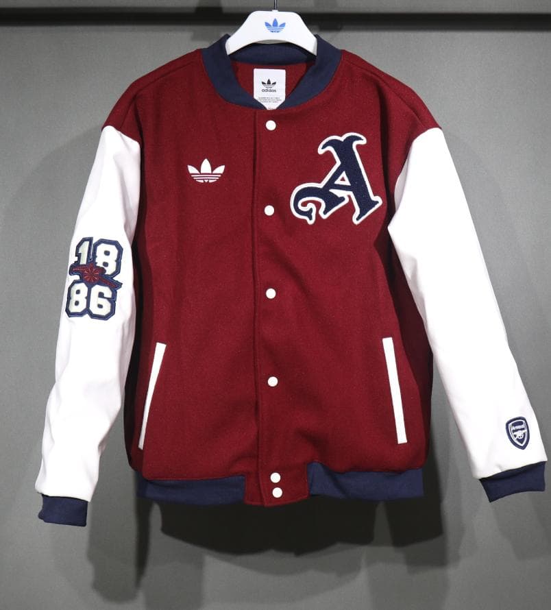 JF0560 アーセナル ベースボールジャケット Lサイズ