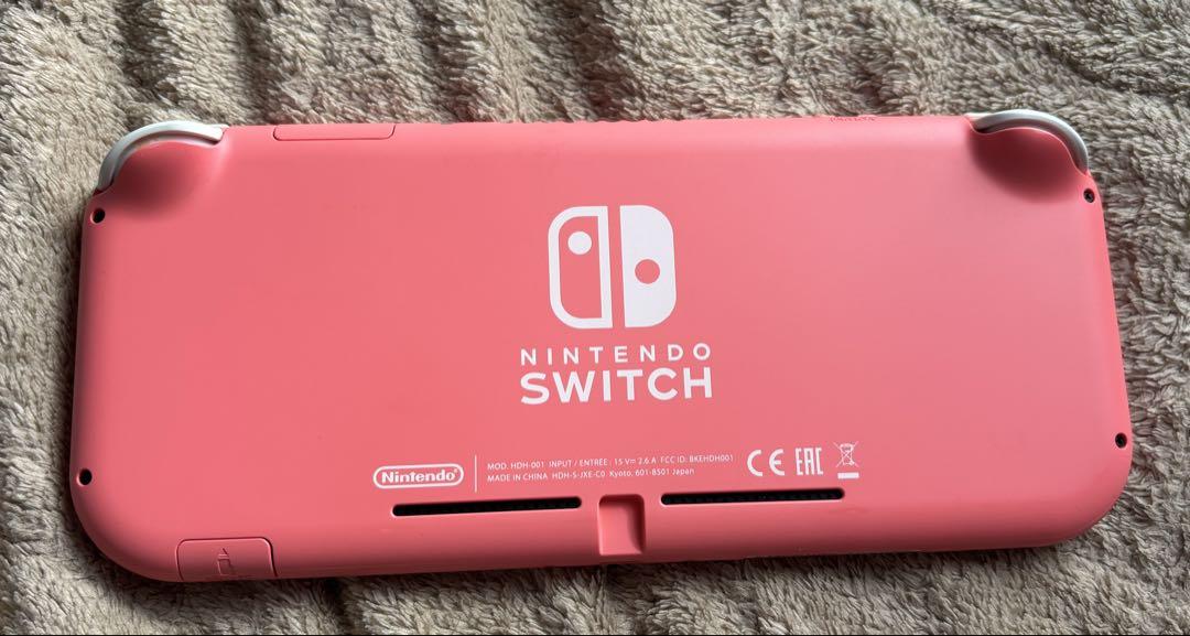 Nintendo Switch Lite ピンク （本体・充電器・箱）