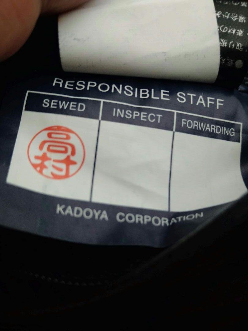 極美品　KADOYA シングル レザージャケット ブラック