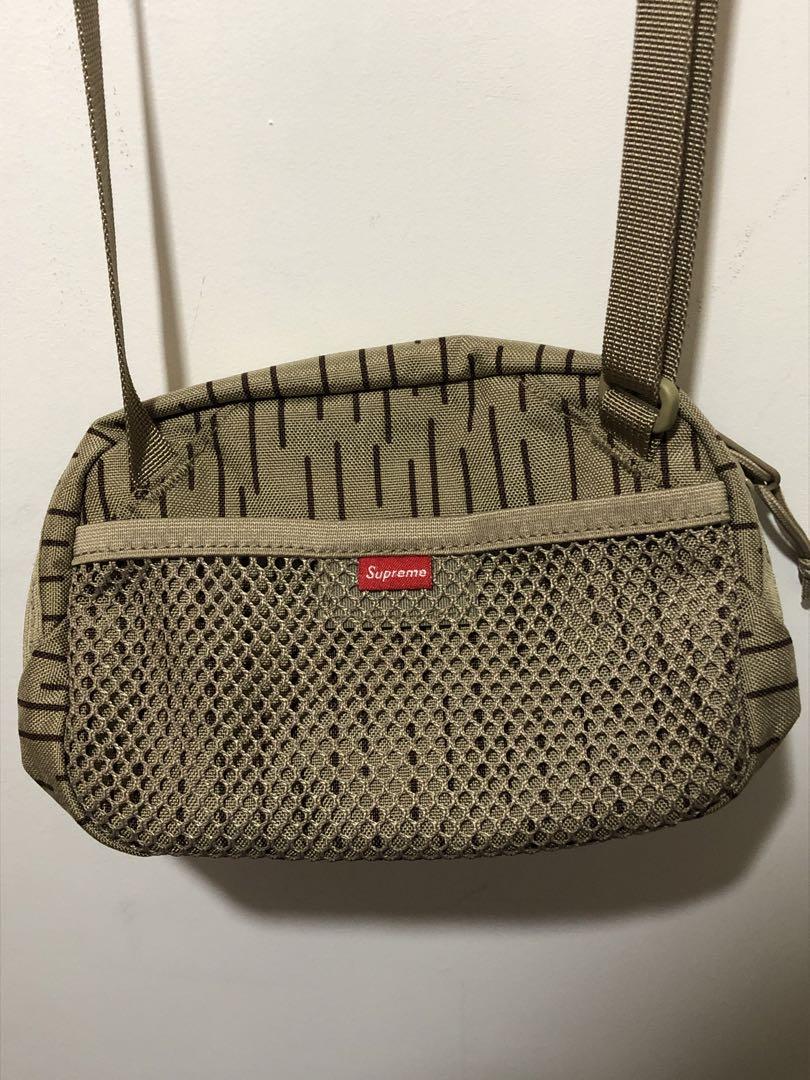 バッグ SUPREME 24AW Side Bag Tan Raindrpop