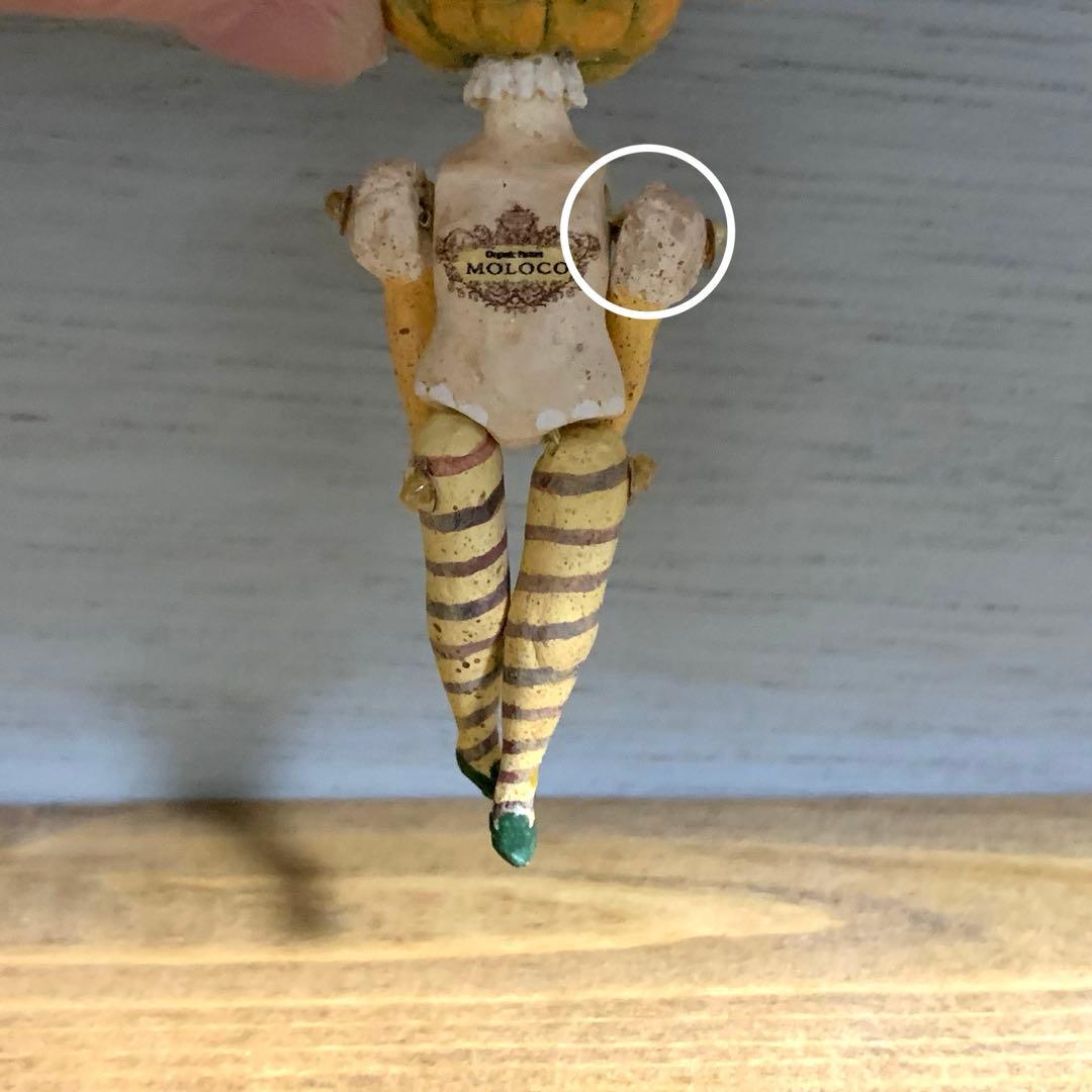 カボチャ頭の人形セット