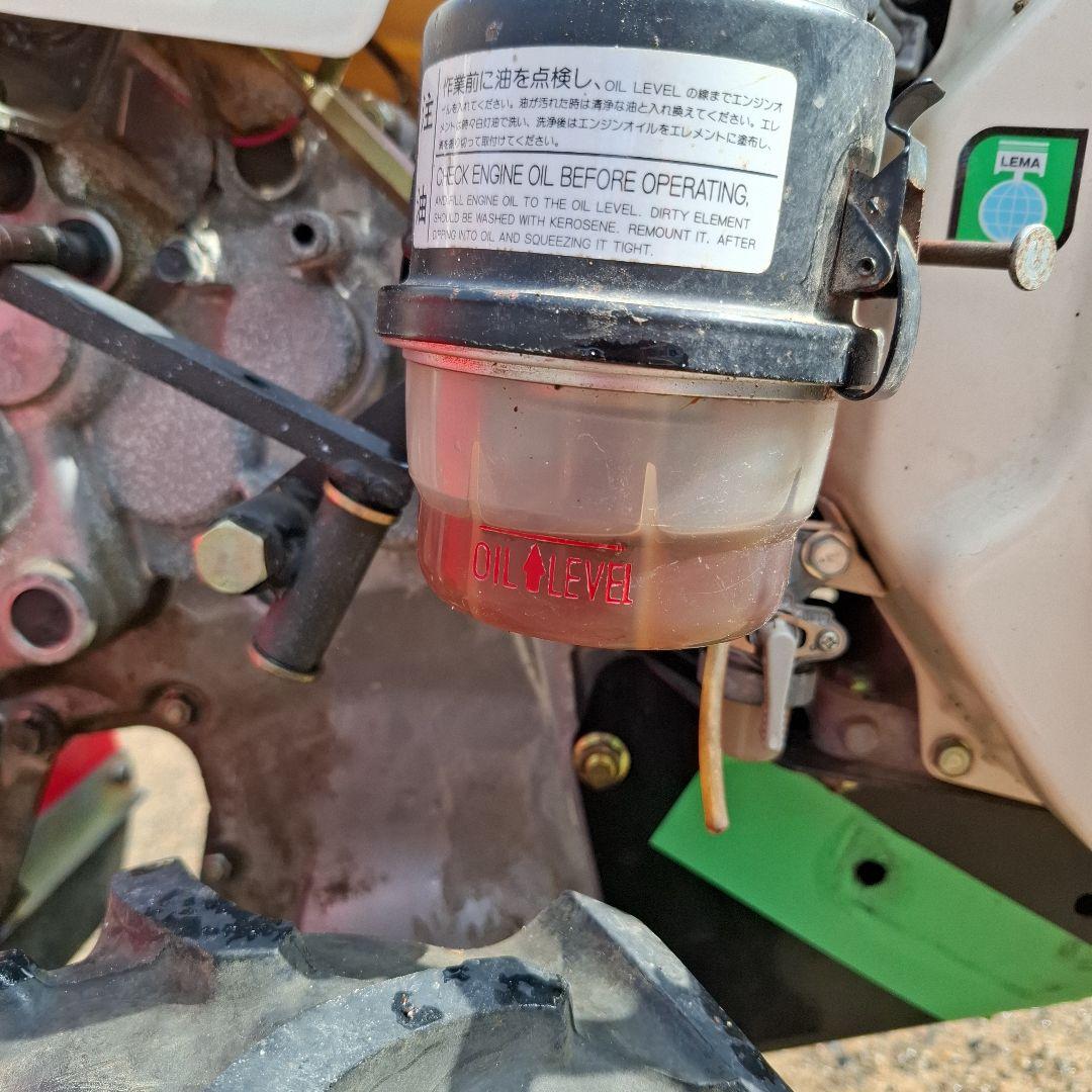 Yanmar ヤンマー MRT65UV耕運機 うねたてポチ　赤白　平成２０年購入