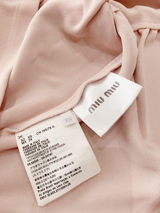 ースです miumiu ワンピース 6uvso-m26736221743 カラー