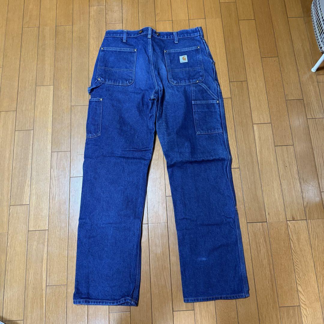 Carhartt ワークパンツ ダークブルー
