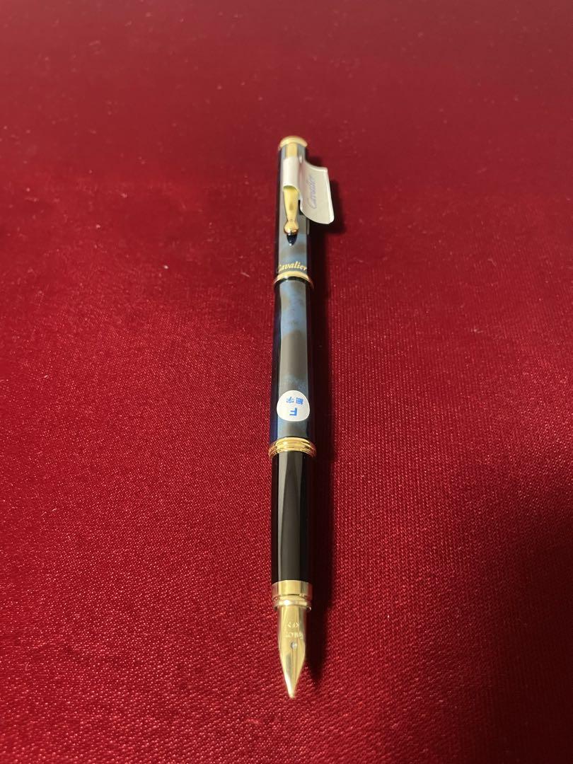 廃盤 パイロット カヴァリエ ミッドナイトブルーマーブル美品